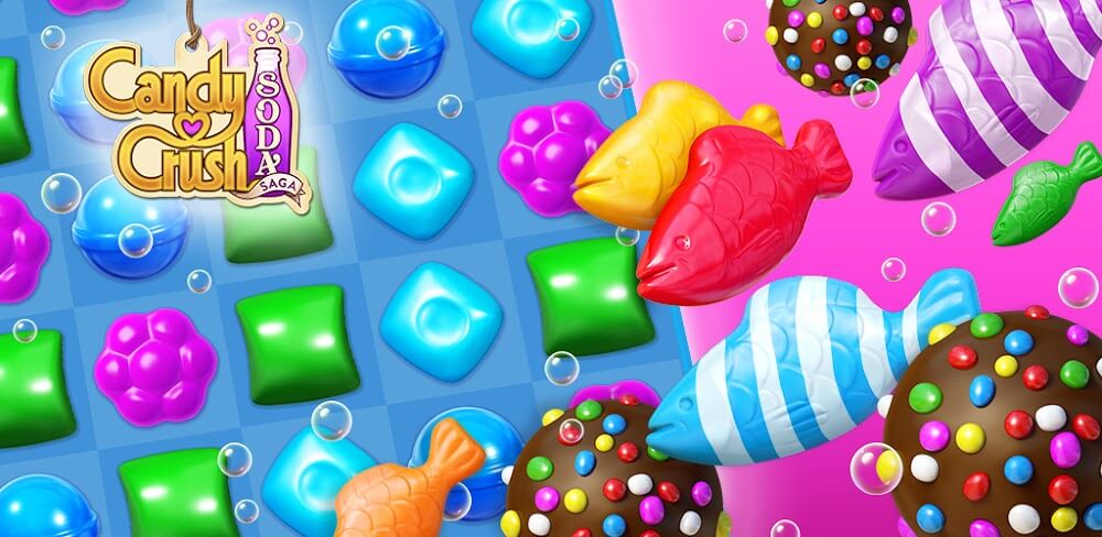 Candy Crush Soda Saga v1.311.4 MOD APK (Many Moves/Unlocked)