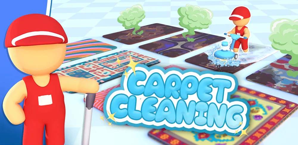 Carpet Cleaning ASMR v1.414 MOD APK (Menu, Unlimited All)