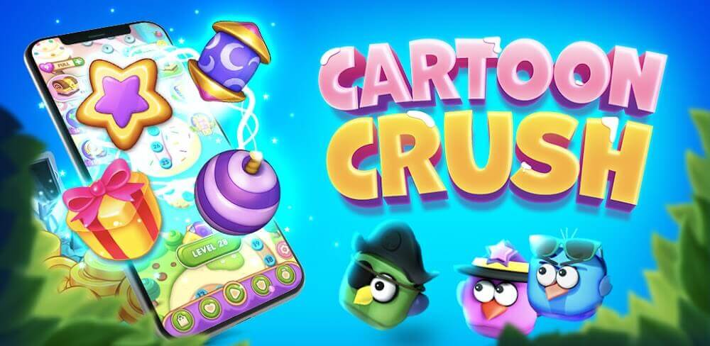 Cartoon Crush v820  MOD APK (Unlimited Coins)