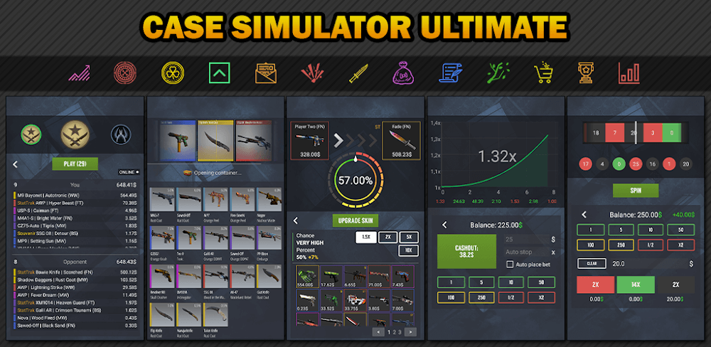 Case Simulator Ultimate v11.5 MOD APK (Free Case)