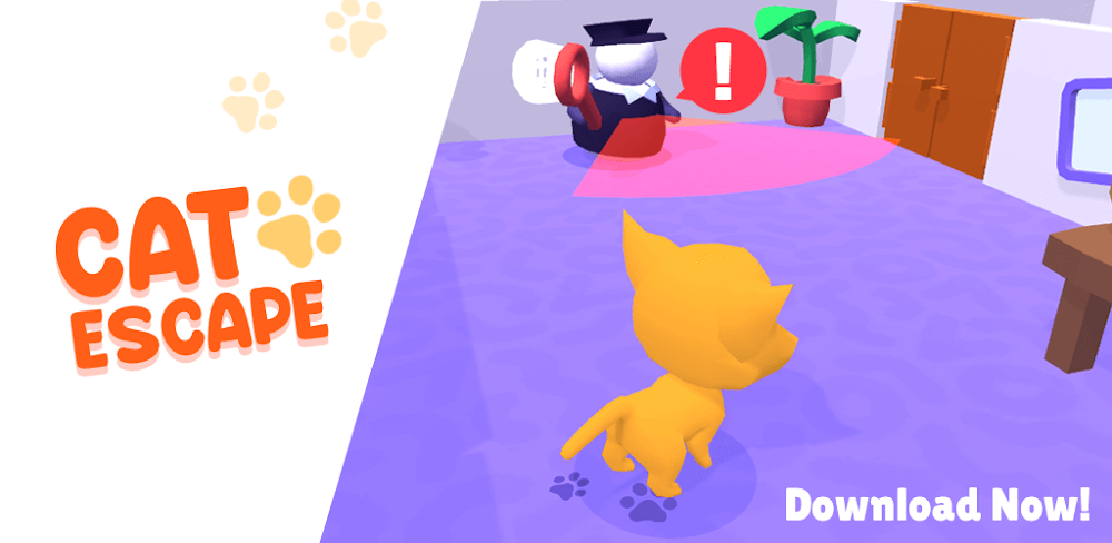 Cat Escape v25.9.2 MOD APK (Unlocked All Skins)