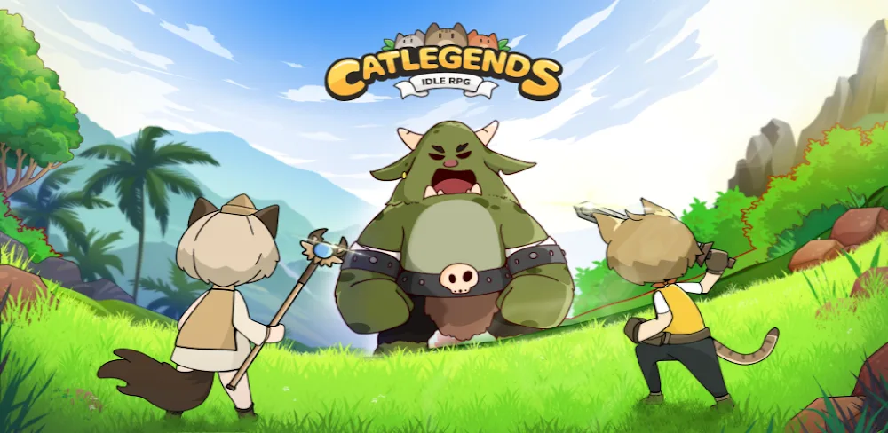Cat Legends: Idle RPG v1.1.37 MOD APK (Damage, God Mod, Unlimited State Points)