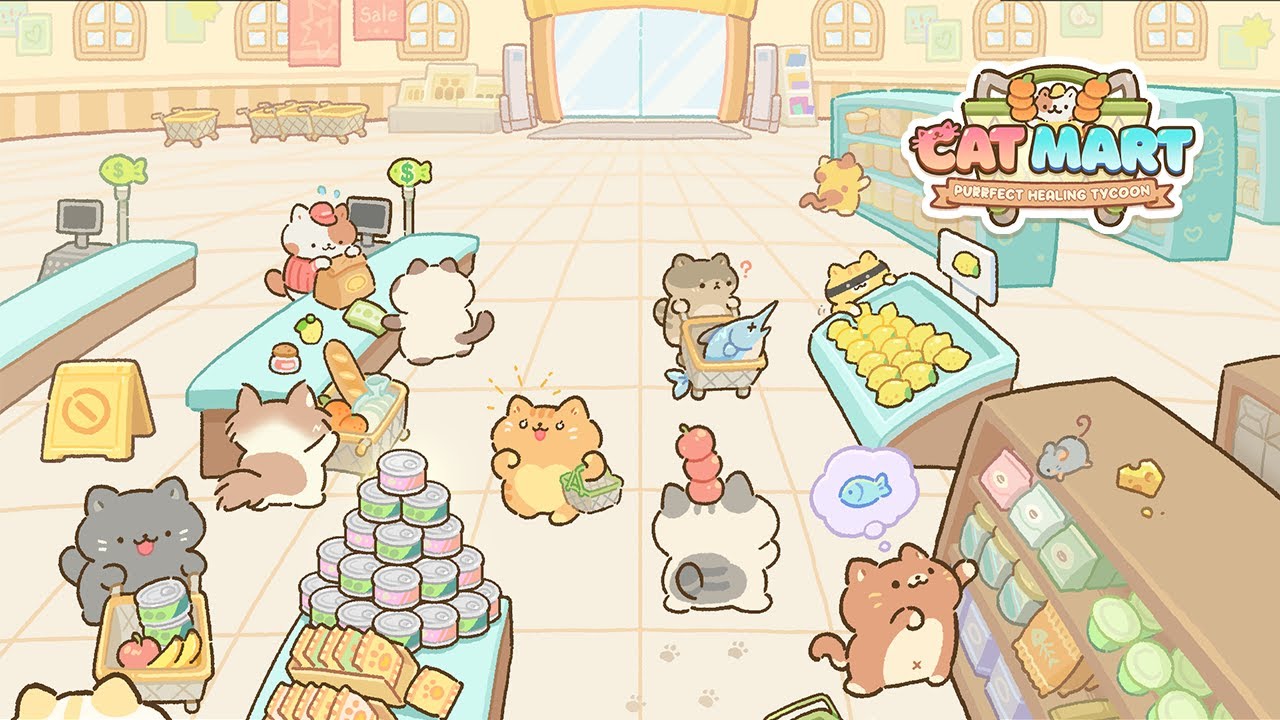 Cat Mart : Purrfect Tycoon v1.2.26 MOD APK (Free Purchase)