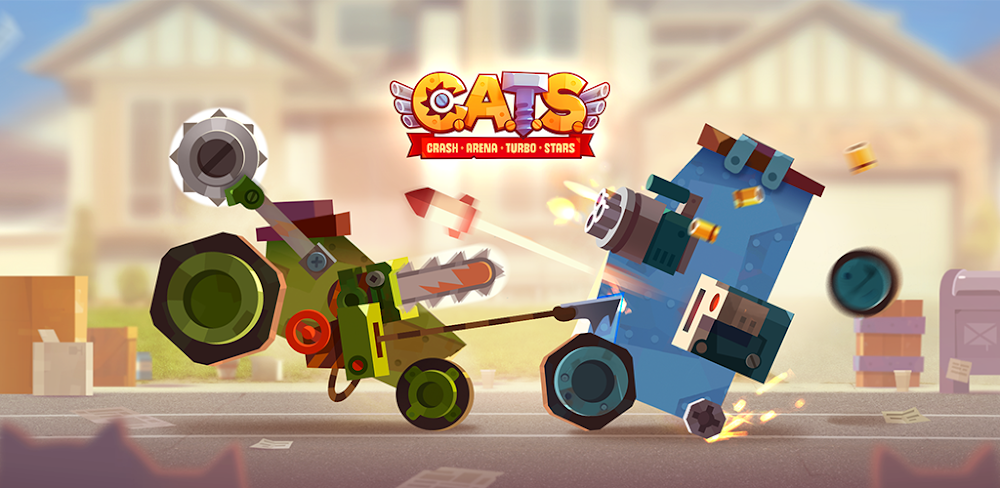 CATS: Crash Arena Turbo Stars  v3.31 MOD APK (Menu, God Mode)