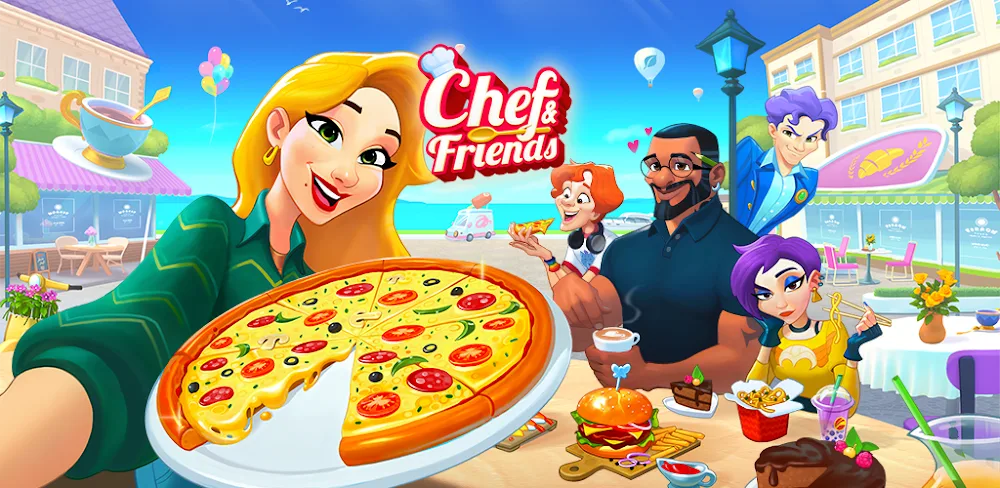 Chef & Friends v1.40.1 MOD APK (Unlimited Money)