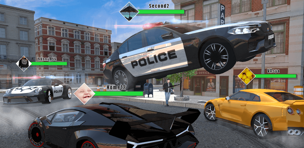 City Crime Online v1.2.131 MOD APK (God Mode, Money, Ammo)
