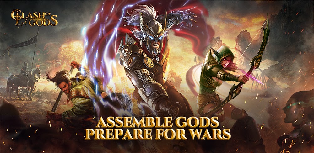 Clash of Gods v1.0.06 MOD APK (Damage Multiplier, Instant Win)