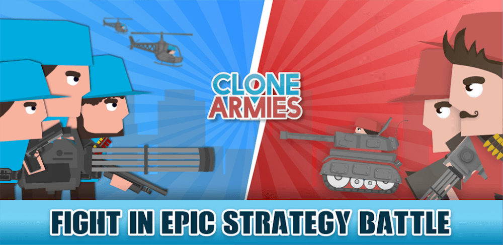 Clone Armies v10000.3.5 MOD APK (Unlimited Money, Unlocked Skins)
