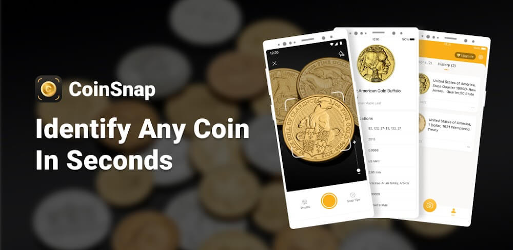 CoinSnap v2.4.1 MOD APK (Premium Unlocked)