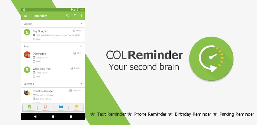 COL Reminder v3.7.7.3 b691 MOD APK (Premium Unlocked)