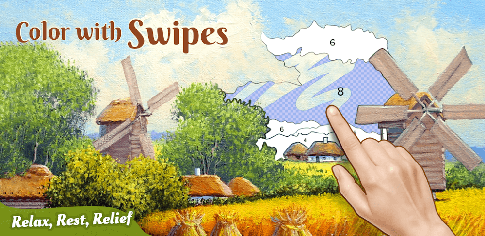 Colorswipes v5.1.12 MOD APK (Unlimited Hints)