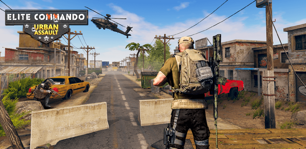 Commando Strike Shooting v7.6 MOD APK (Enemy Can't Attack)