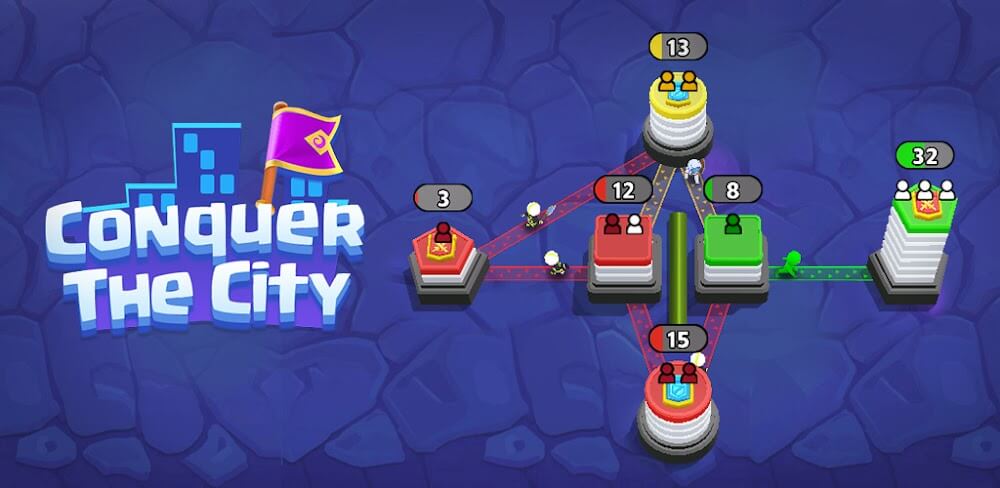 Conquer the City: Tower War v3.591 MOD APK (Unlimited Money)