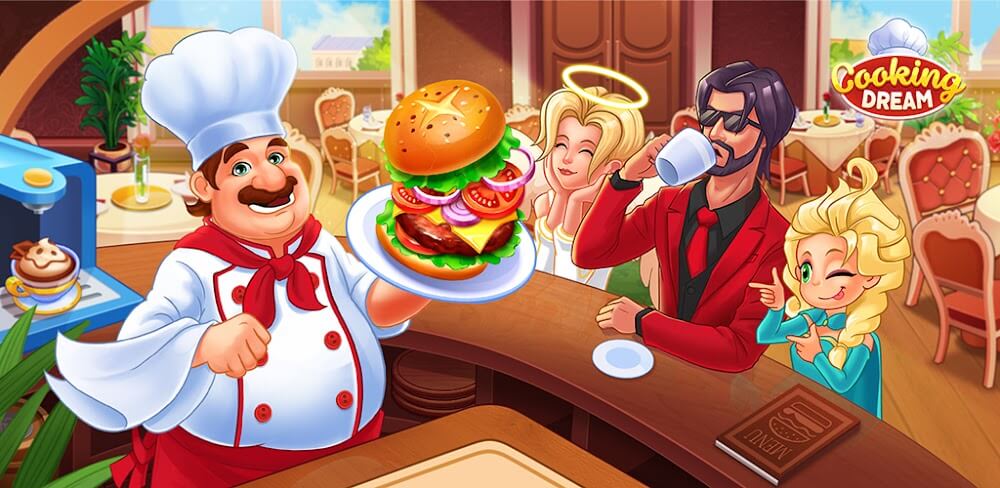 Cooking Dream v9.1.0 MOD APK (Unlimited Diamonds)