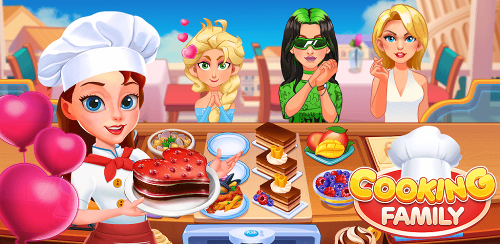 Cooking Family v2.45.167 MOD APK (Unlimited Money)