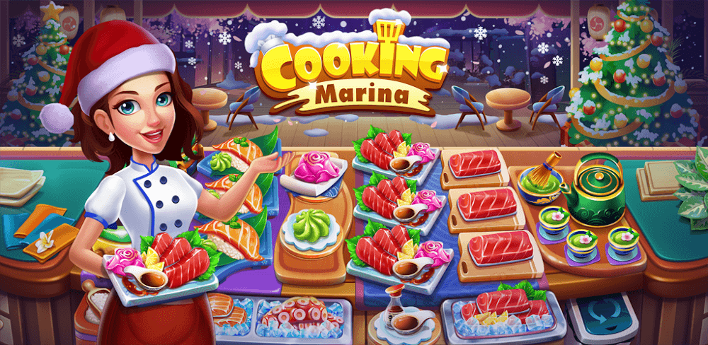 Cooking Marina MOD APK V2.3.31 (Free Rewards)