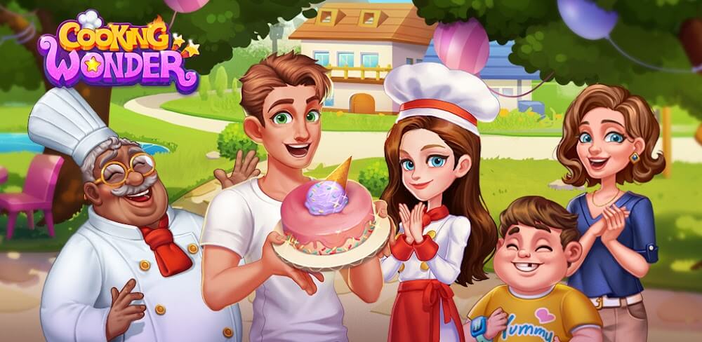 Cooking Wonder v2.43.0 MOD APK (Unlimited Coins, Gems)