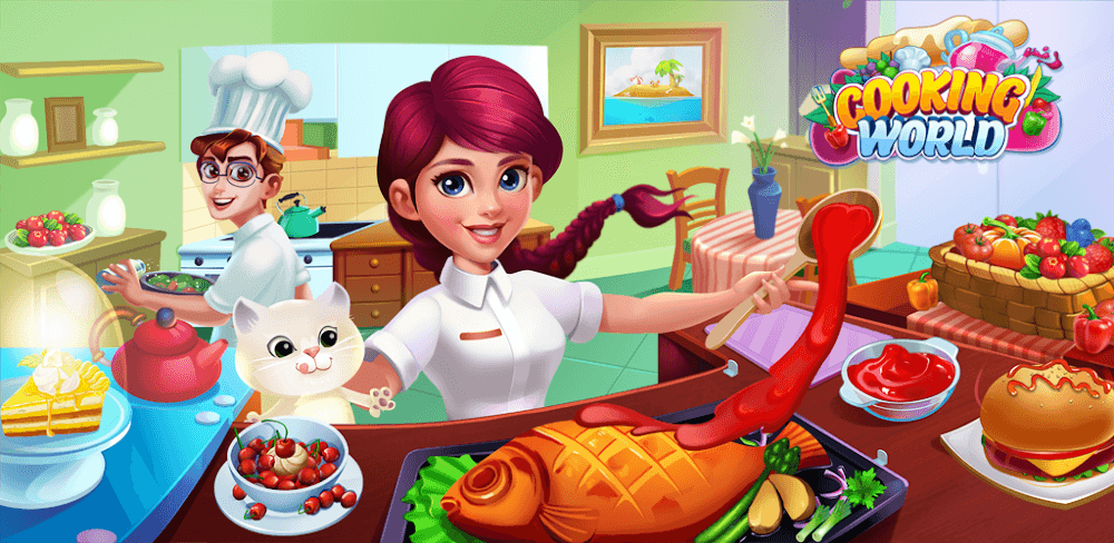 Cooking World v3.4.1 MOD APK (Unlimited Money)