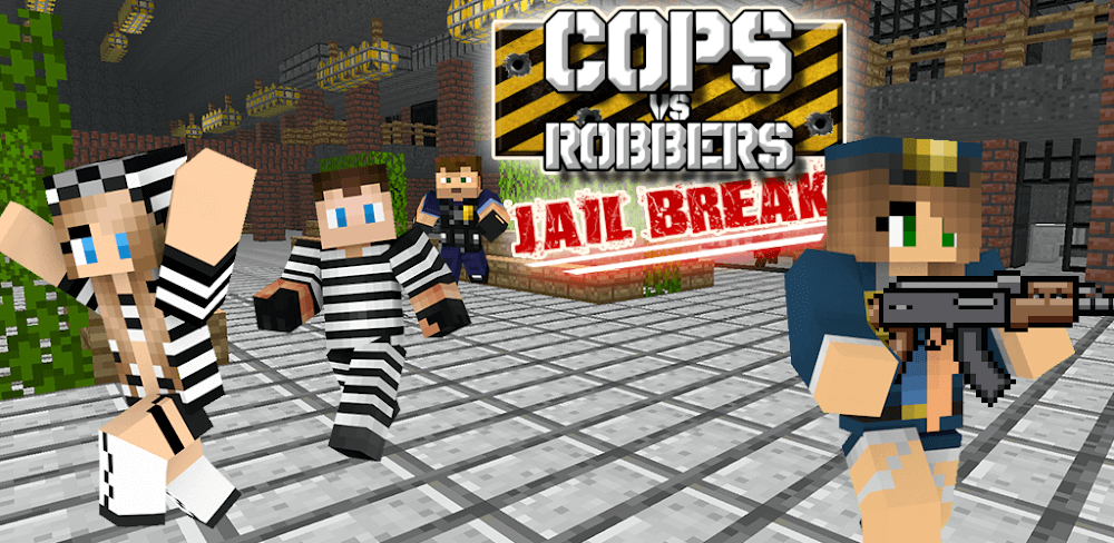 Cops Vs Robbers: Jailbreak v1.147 MOD APK (Unlimited Money, Weapon Unlocked)