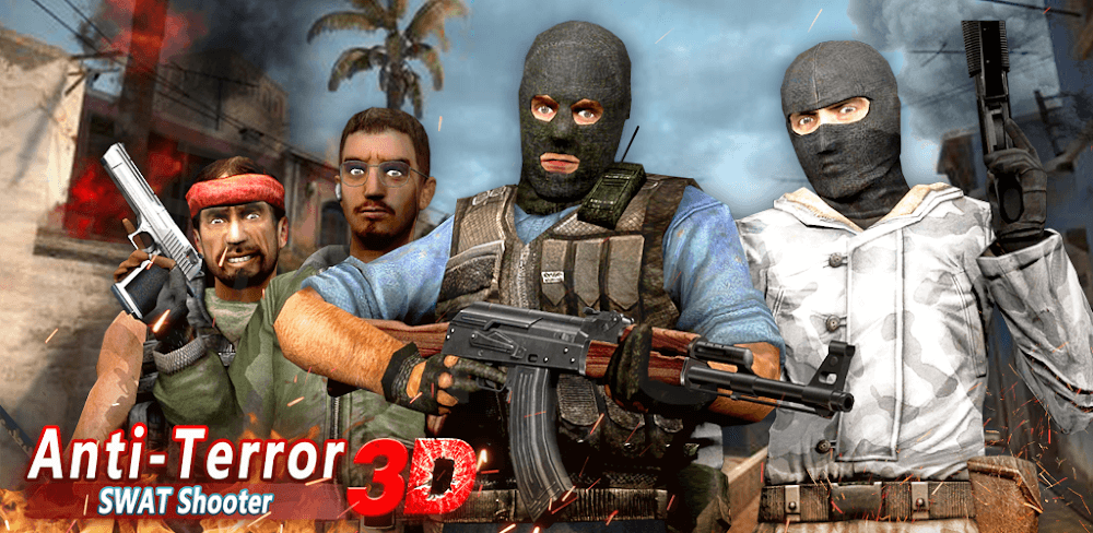 Counter Terrorist 3D v1.2.0 MOD APK (Dumb Enemy)