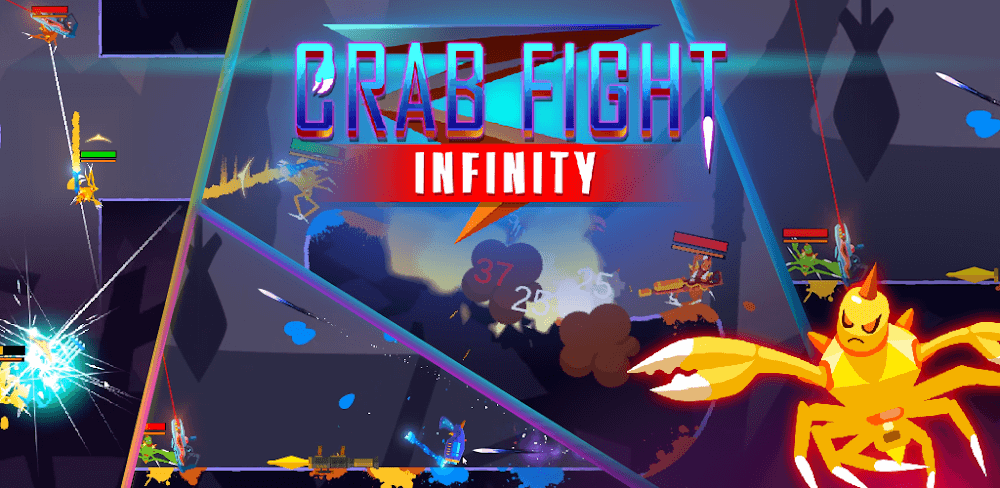 Crab Fight Infinity v1.33 MOD APK (Unlimited Gems, VIP, Menu)