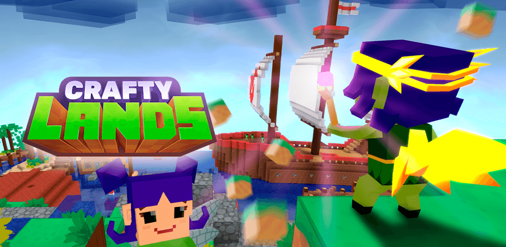 Crafty Lands v2.9.9 MOD APK (Unlocked Heroes, Spear)