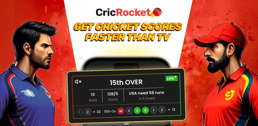 Cric Rocket v1.1.18 - 13-02-2026 MOD APK (Pro Unlocked)