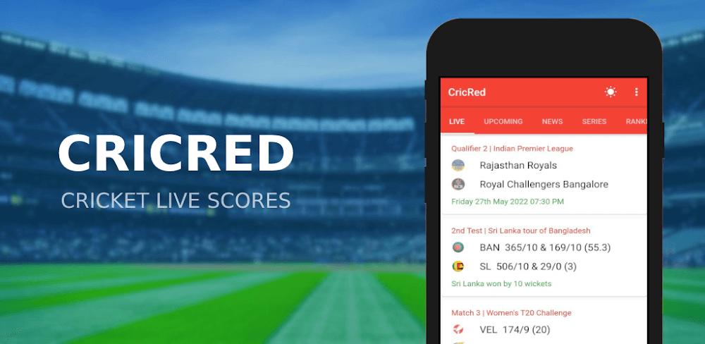 CricRed v4.5.9 MOD APK (Premium Unlocked)