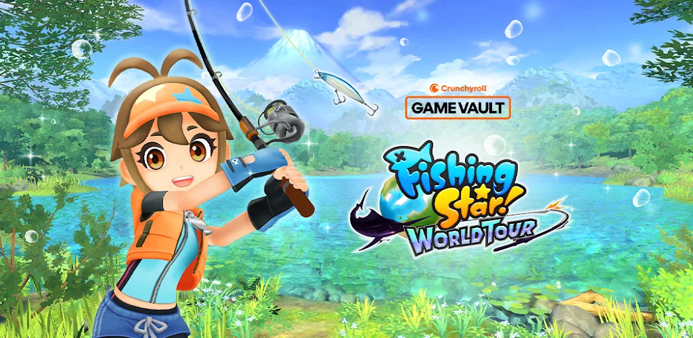 Crunchyroll: Fishing Star WT v1.0.13  APK (Unlocked Game)