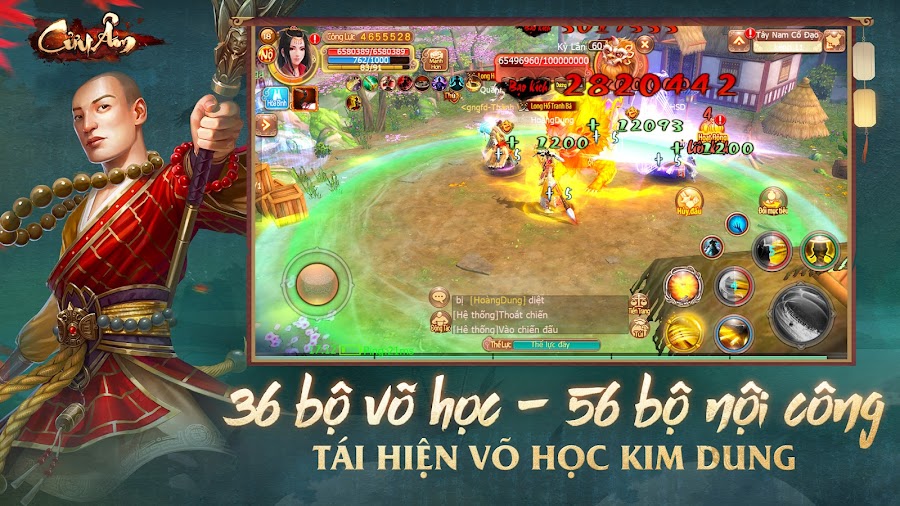 Cửu Âm VNG v17.0.1 MOD APK (Dumb Enemy, Unlimited Skill Usage)