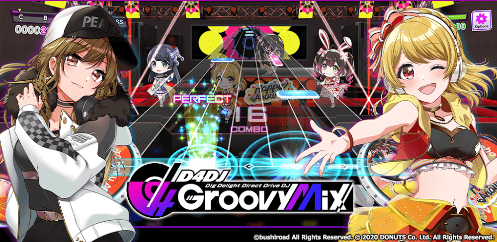 D4DJ Groovy Mix v9.4.10 MOD APK (God Mode, Auto Perfect)