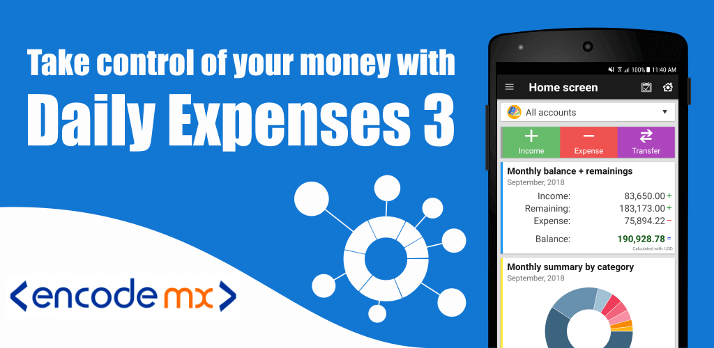 Daily Expenses 3 v3.675.G MOD APK (Premium Unlocked)