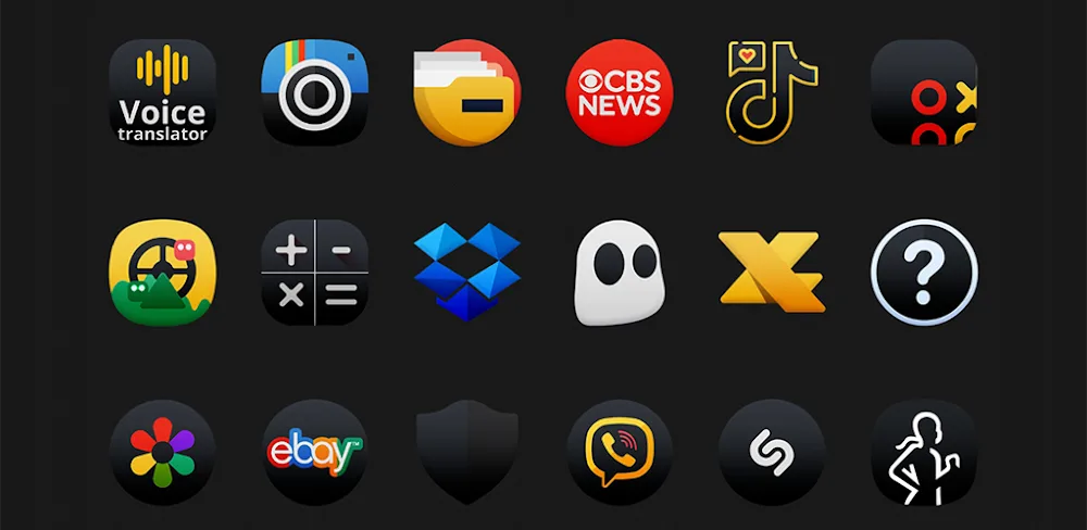 Darkonis - Icon Pack v3.5 APK (Full Version)