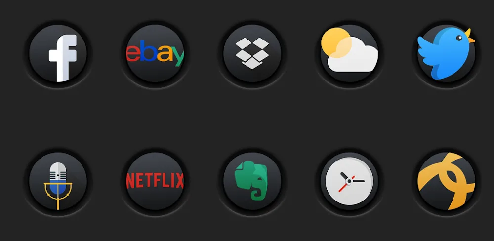 DarkonPD - Icon Pack v1.5 APK (Full Version)