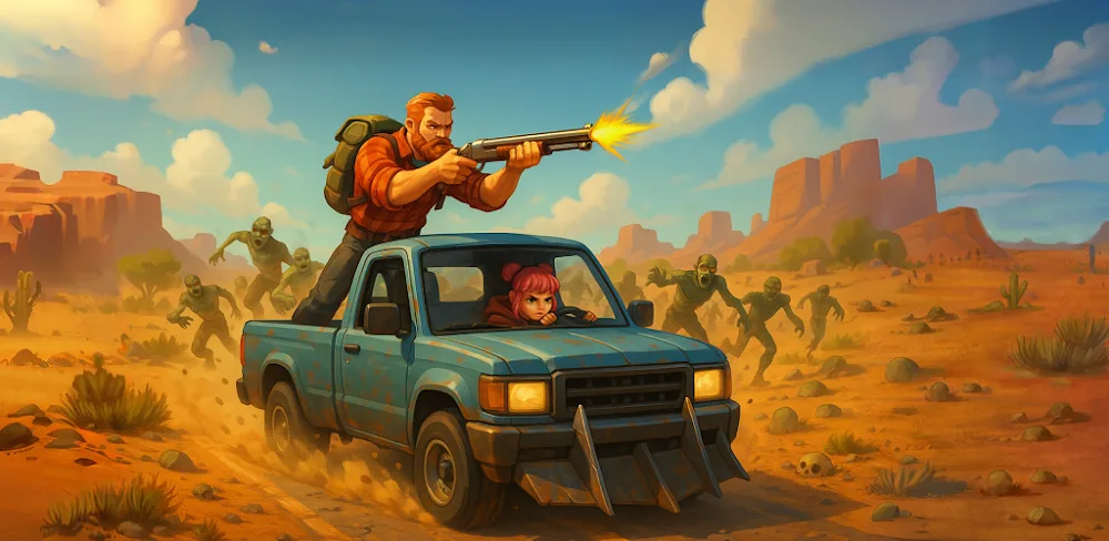 Dead Road v1.0.3 MOD APK (Menu, Unlimited Cash)