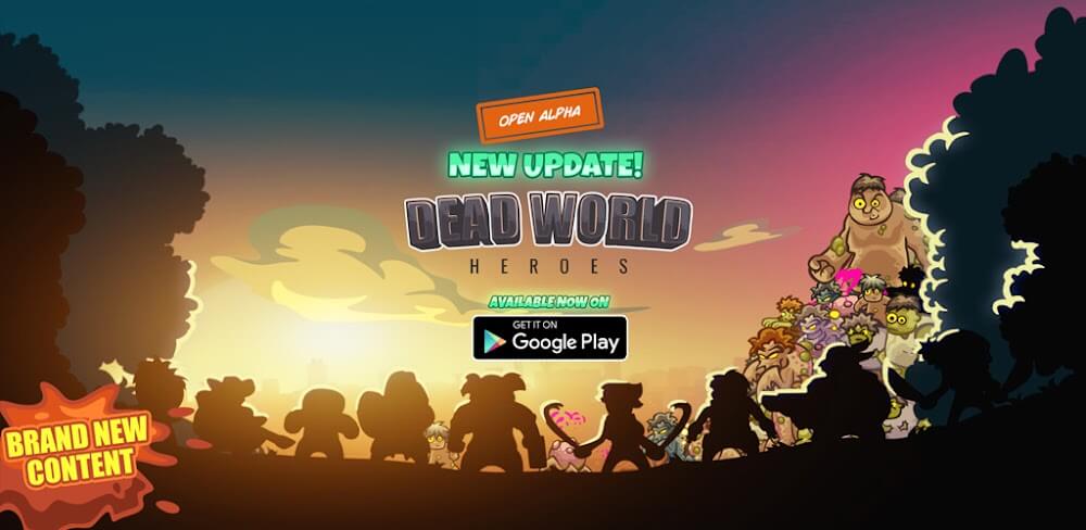 Dead World Heroes v0.9.9 MOD APK (Unlimited Money, God Mode)