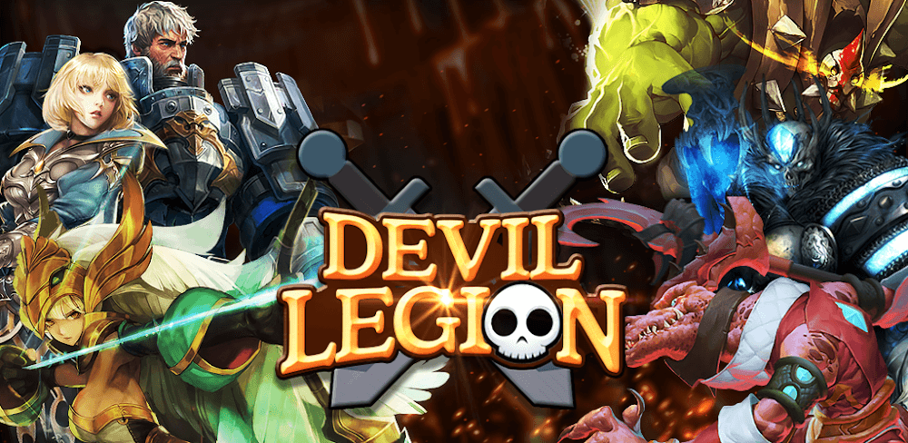 Devil Legion: Battle War v1.8.336 MOD APK (No Skill CD Hero)