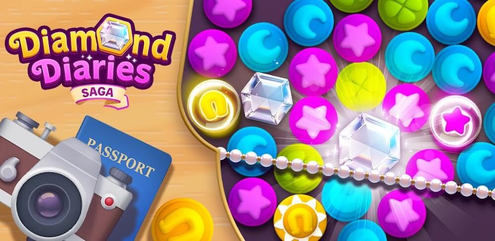 Diamond Diaries Saga v1.98.0.0 MOD APK (High Score)