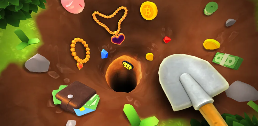 Digging A Hole 3D Simulator v1.0.0.1 MOD APK (Free Purchase)