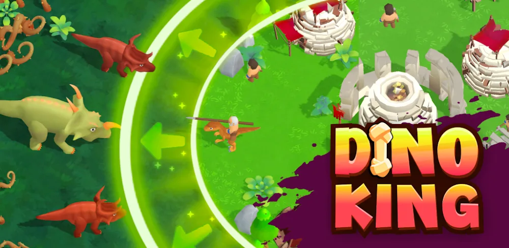 Dino King v1.1.0 MOD APK (Menu, Free Purchase, No ADS)