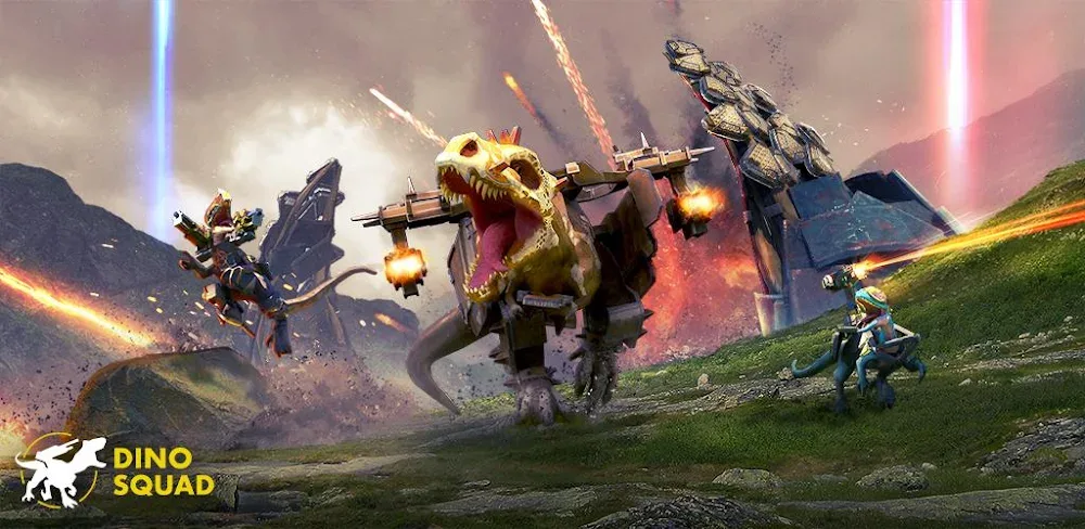 Dino Squad v0.30.0 MOD APK (Menu, Game Speed)