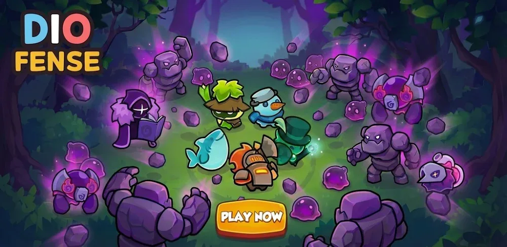 DIOfense: Tower Defense Rush MOD APK V2.3.2.4 (Menu, Unlimited All)
