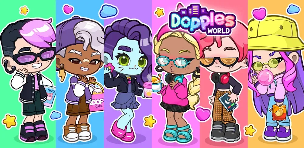 Dopples World v16.0.17 MOD APK (Menu, Everything Unlocked)