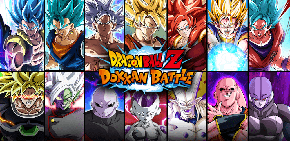 DRAGON BALL Z DOKKAN BATTLE v5.33.5  MOD APK (One Hit, God Mode, Freeze HP)