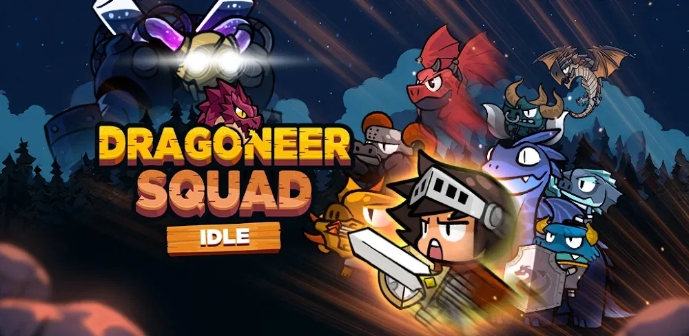 Dragoneer Squad: Idle MOD APK 1.0.27 (Full Mod Menu, Damage Multiplier, Defense Multiplier, God Mode)
