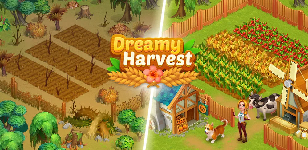 Dreamy Harvest: Farm Island v1.1.4 MOD APK (Unlimited Gem, No Ads)