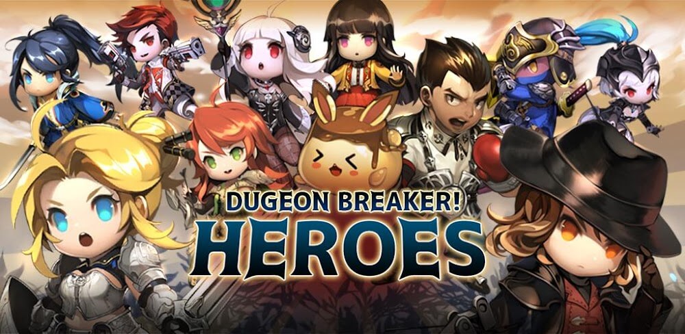 Dungeon Breaker Heroes v1.20.9 MOD APK (Always Critical, Free Shopping, Movespeed)