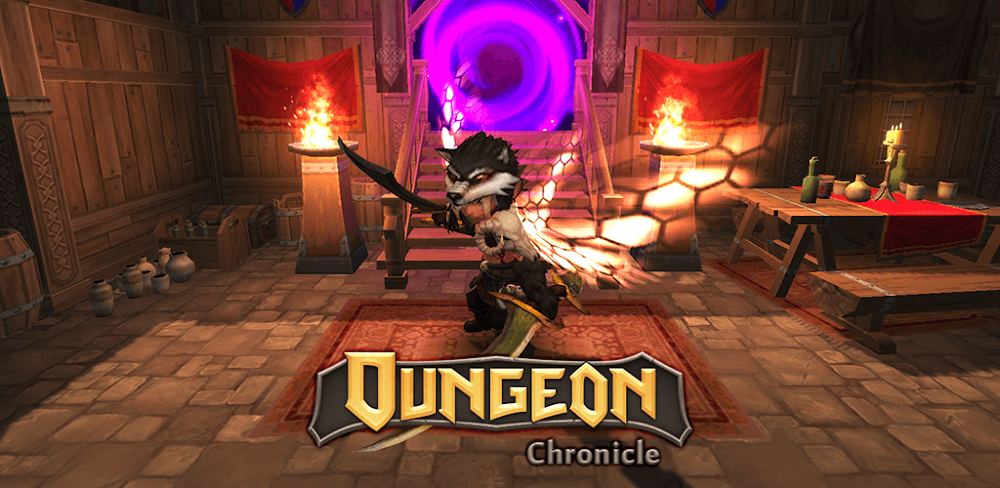 Dungeon Chronicle v3.19 MOD APK (Dumb Enemies, One Hit, Free Mana)