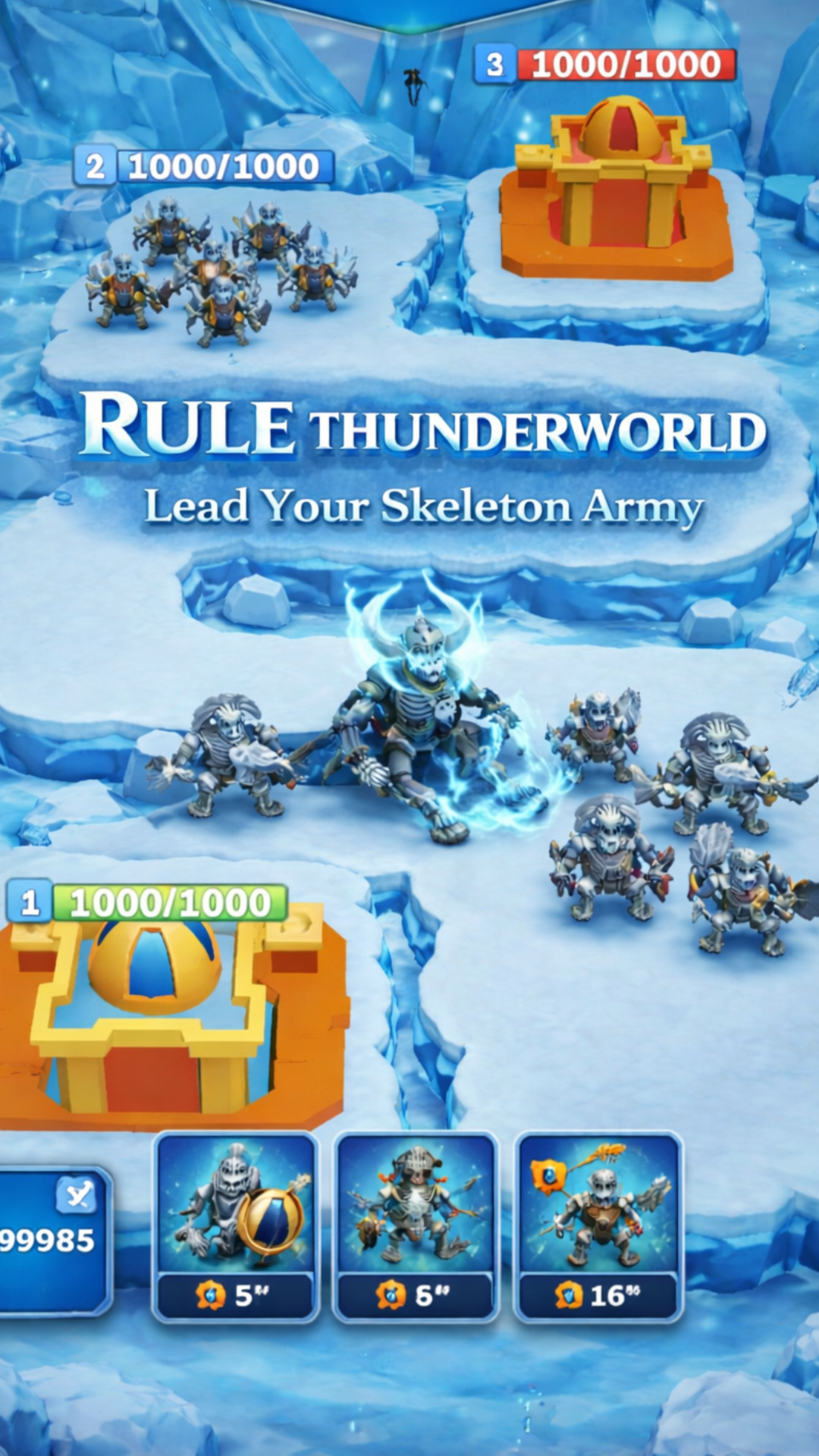 Dungeon Legion: Skeleton Army MOD APK V1.1.2 (FREE UPGRADES)