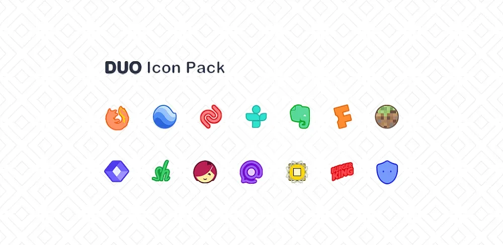 Duo Icon Pack v5.6.6 APK (Full Version)